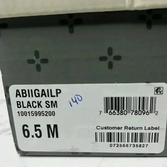 Sun + Stone Womens Black Back Abigail Pointed Toe Booties 6.5M - Picture 13 of 13